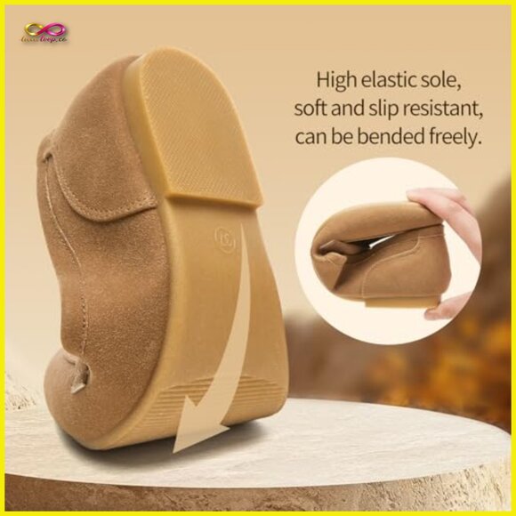 Pointed Toe Ballet Flats Slip On Loafers Elegant Dressy Comfortable Memory Foam - Picture 4 of 7